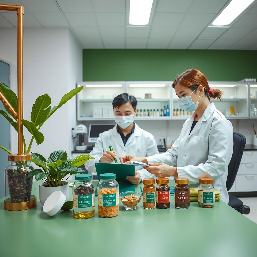 Natural ingredients and laboratory testing
